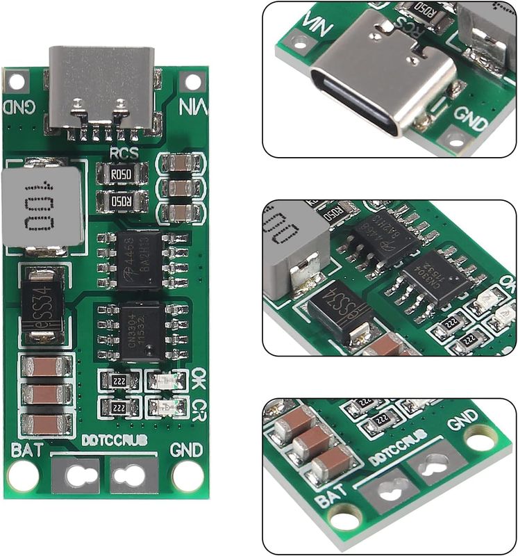 2S 2A Polymer Lithium Ion Charger Type-C — view 3