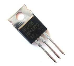 IRFZ44N 55V RDS(on)=0.0175 ohm Id=49A TO220 Power N-Channel MOSFET Transistor (Pack of 5) — view 1