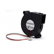 DC5V 0.06A 5015 Double Ball Centrifugal Fan with XH2.54-2P 30CM Cable Size:50*50*15MM — view 1