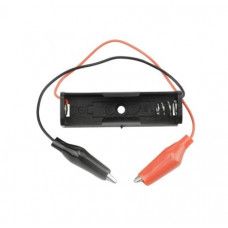 1 x AA Battery Holder Box with Alligator Clips — view 1