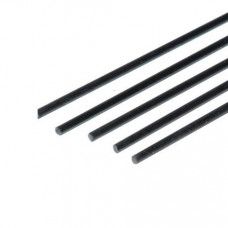 Pultruded Carbon Fibre Rod (Solid) 3mm * 1000mm (Pack of 4) — view 1
