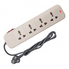 MX 4 Outlet Universal Power Strip 5 Amp with Power Indicator and Circuit Breaker Switch 1.5 Meter (MX-3425) — view 1