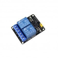 2 Channel 12V Relay Module with Optocoupler — view 1
