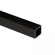 Pultruded Square Carbon Hollow Fiber Tube 3x3mm(OD) x 2x2mm(ID) x 1000mm(L) — view 1