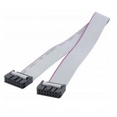 14 Pin (14 Wire) Female to Female Connector Flat Ribbon Cable (FRC) Cable - 30 cm Length — view 1
