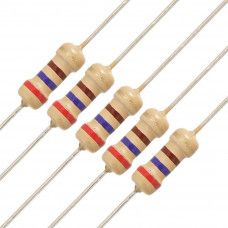 56 ohm Resistor - 1/2 Watt - 5 Pieces Pack — view 1