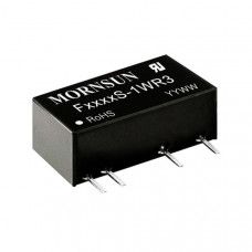 F0512S-1WR3 Mornsun 5V to 12V DC-DC Converter 1W Power Supply Module - SIP Package — view 1