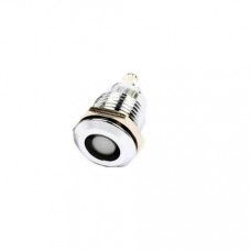 White 220V 16mm LED Metal Indicator Light — view 1