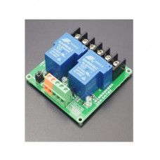 2 Channel 30A 12V Relay Module Supports High and Low Trigger Optocoupler — view 1