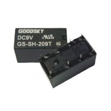 Goodsky 9V 2A DC GS-SH-209T 8 Pin DPDT PCB Mount Telecom Relay — view 1