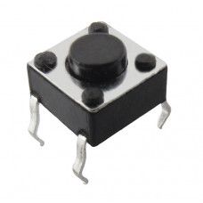 MX Tact Switch 6mm SPST Knob Height 1mm (MX-301) — view 1