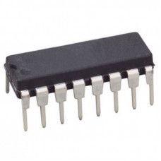 74HC161 4-Bit Presettable Synchronous Binary Counter IC (74161) DIP-16 Package — view 1