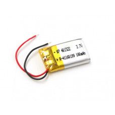 3.7V 180mAH (Lithium Polymer) Lipo Rechargeable Battery Model KP-401522 — view 1