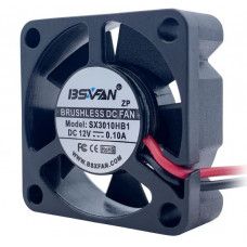 DC 12V 3010 Cooling Fan - 30X30X10 mm Size — view 1