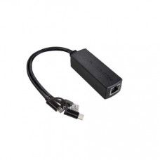 UCTRONICS Gigabit PoE Splitter 5V 3A, 2-in- 1 PoE to USB C/ Micro USB Adapter, for Raspberry Pi 3/4, Security IP — view 1
