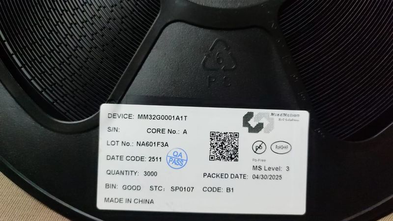MM32G0001A1T TSSOP20 MINDMOTION MCU ARM 32Bit SMD microcontroller G0001A1T ETA2534 — view 2