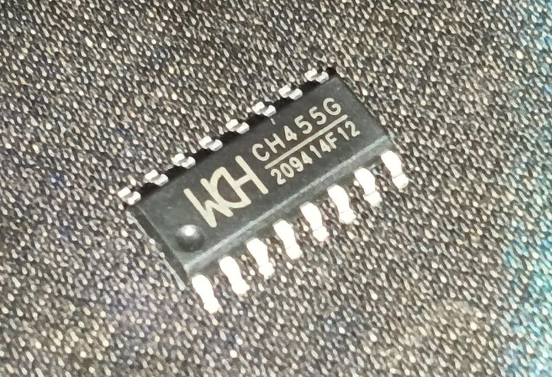 CH455G SOP-16 WCH 555G Display Drivers ETA2571 — view 1