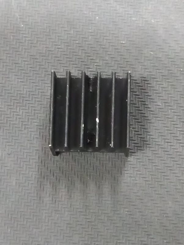 HS48 Heatsink 23x22.5x16 BLACK Aluminum Heatsink ET8361 — view 1