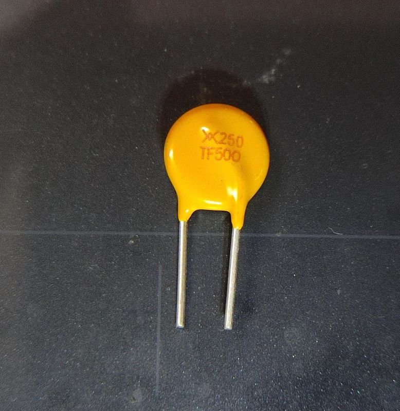 TRF250-500 PPTC Resettable Fuse 250V 0.5A 500mA ET9399 — view 1