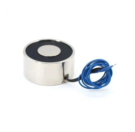 DC 12V KK-P30/25 15KG Lifting Solenoid Electromagnet 30X25mm ET9593 — view 1