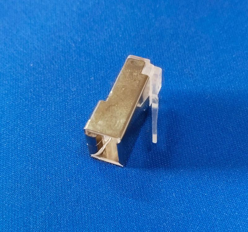 RJ45 metal Connector Male 8 Pin ET6574 — view 2