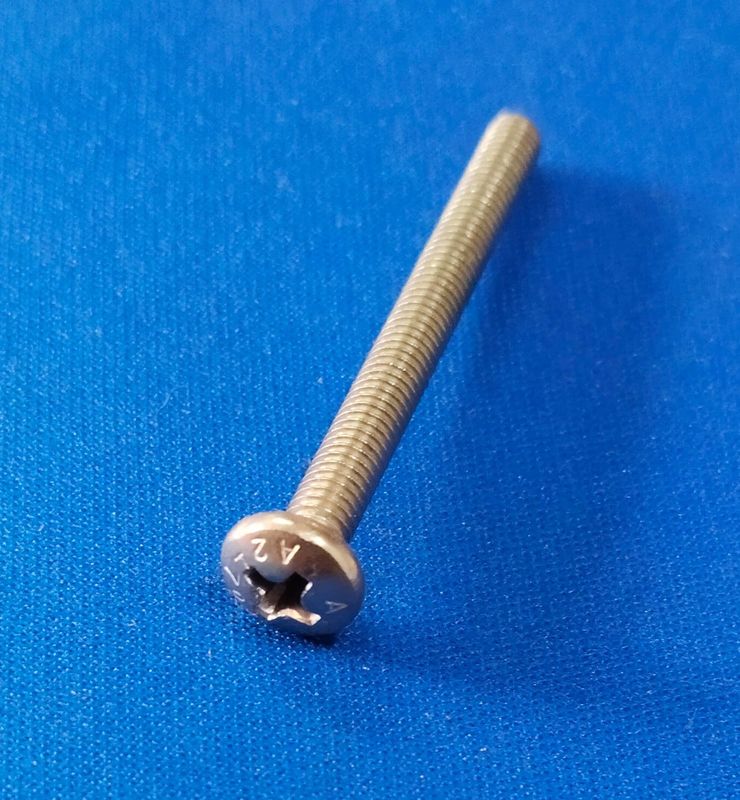 M4x40mm bolt pan head STAR SS stainless steel ETH6578 — view 2