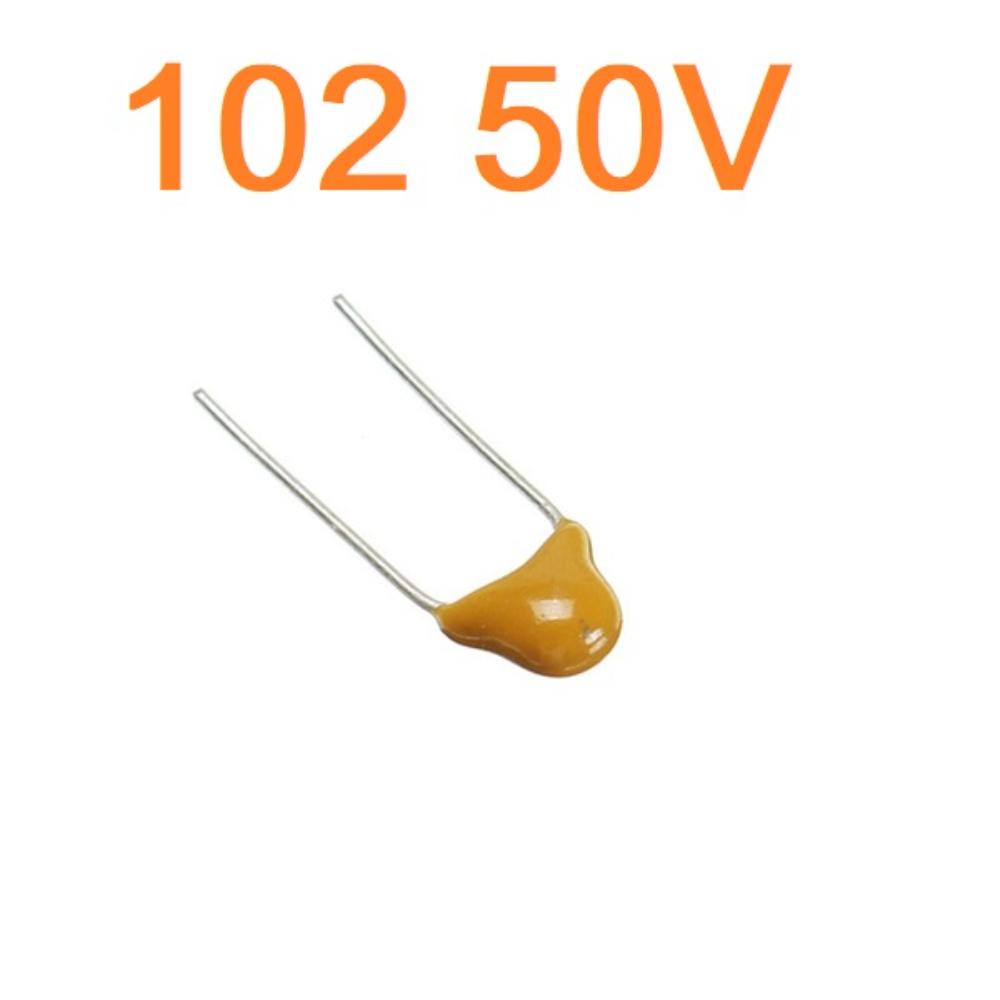 1uF/50V Monolithic ceramic capacitor 102 100 Pcs — view 3