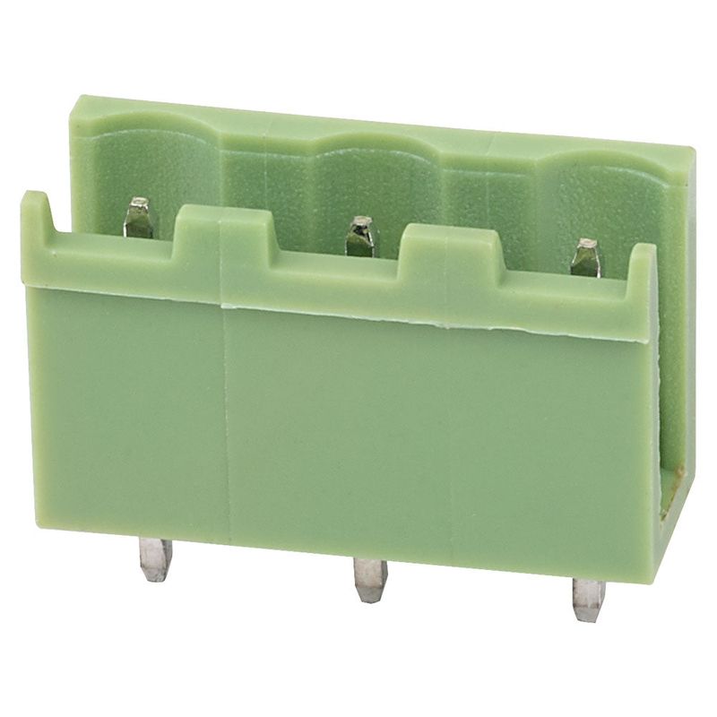 3 Pin Terminal Block Connector Straight Header Pitch 5.08mm — view 1