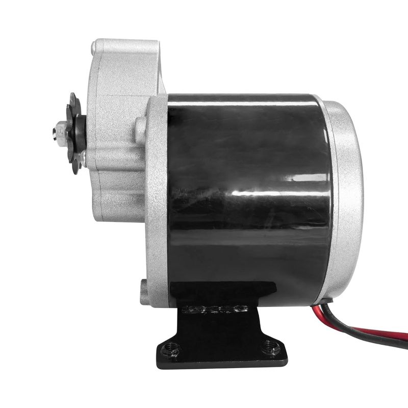 MY1016Z3 24V 350W 324RPM Brushed DC Gear Motor with Chain Sprocket — view 2