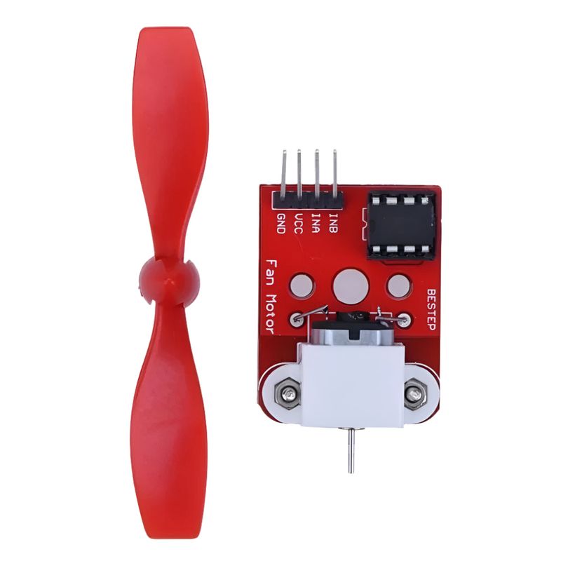 L9110 Fan Module Fire Fighting Robot for Arduino — view 2