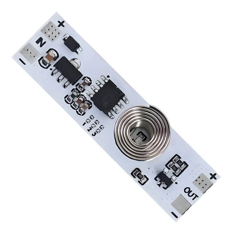 5-24V multifunctional cabinet LED light touch switch dimming smart switch capacitive sensing stepless dimming module — view 2