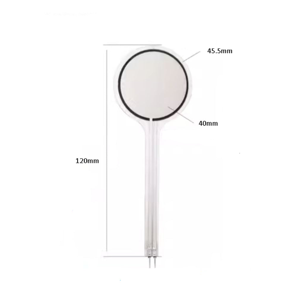 Thin Film Pressure Sensor Single Point Circular Diameter 40 mm Flexible Resistor Long tail — view 2