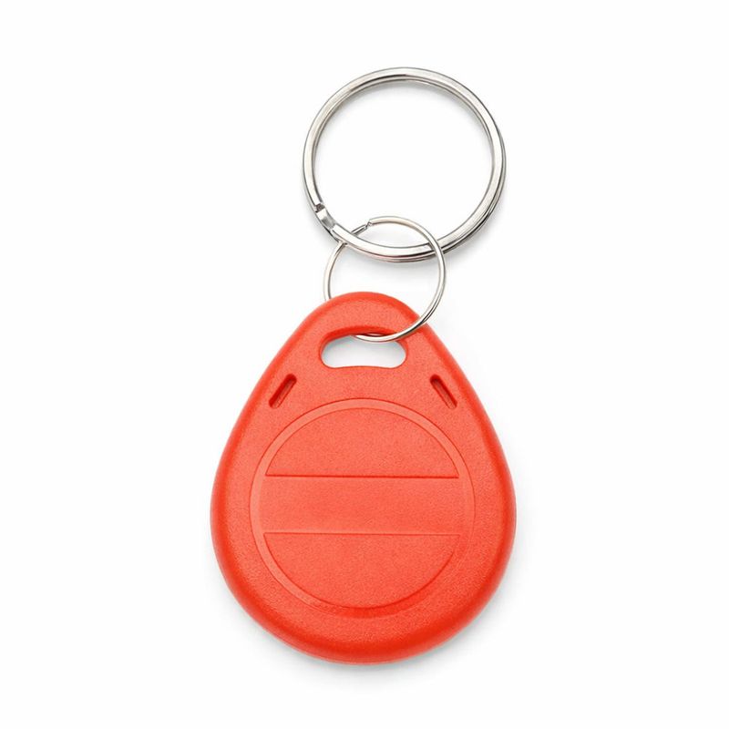 Red Blank Waterproof 125KHz T5577 EM4305 Reproducible RFID ID Tag — view 3
