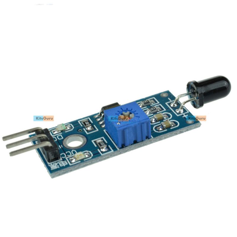 Fire and Flame Sensor infrared Receiver Ignition source detection module — view 2