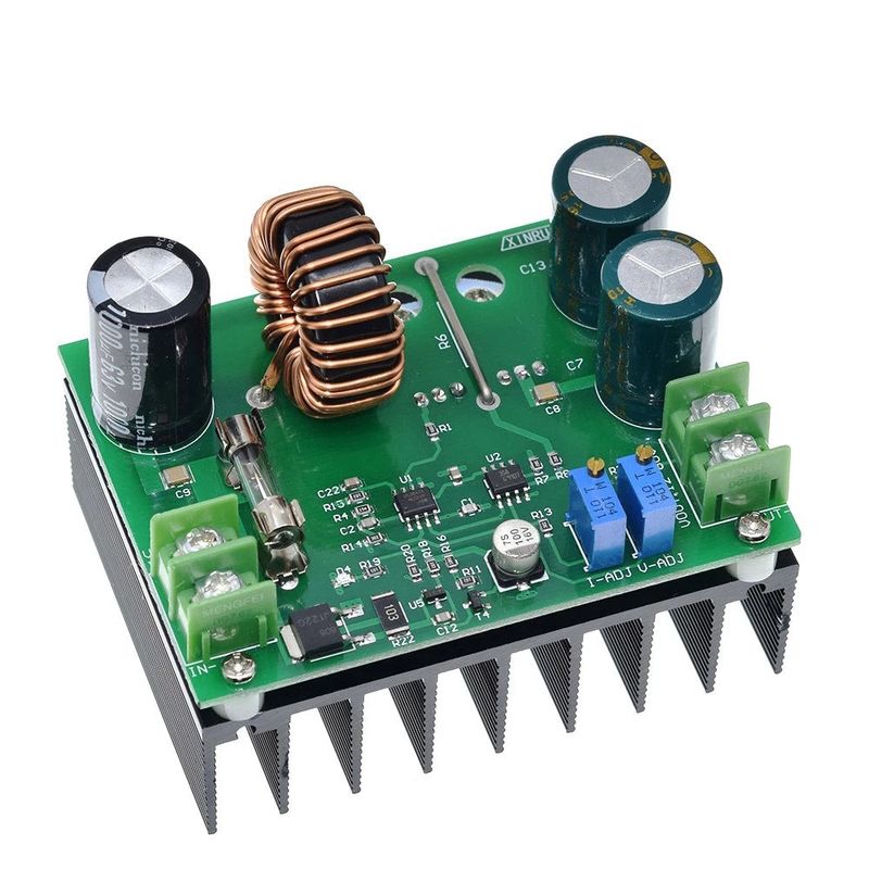 DC12-80V 600W High Power Adjustable Voltage Constant Current Boost DC-DC Converter Module Standard Quality — view 1