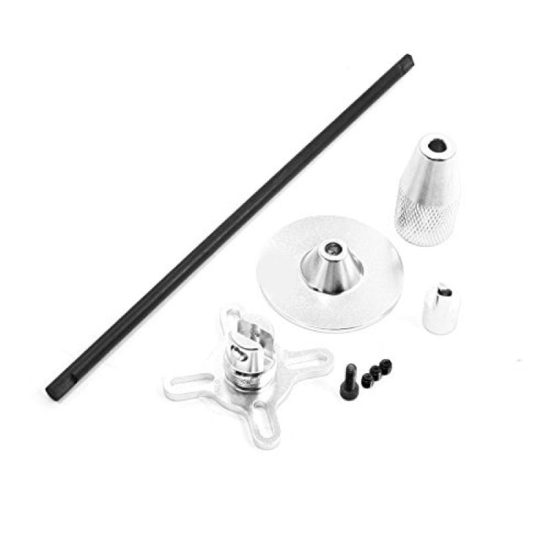 Sliver 1 set of universal GPS Folding Antenna Mount Holder For DJI Quadcopter Multicopter — view 3