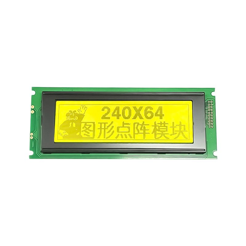 240×64 24064 JHD Original Characters graphics module Green Color — view 1