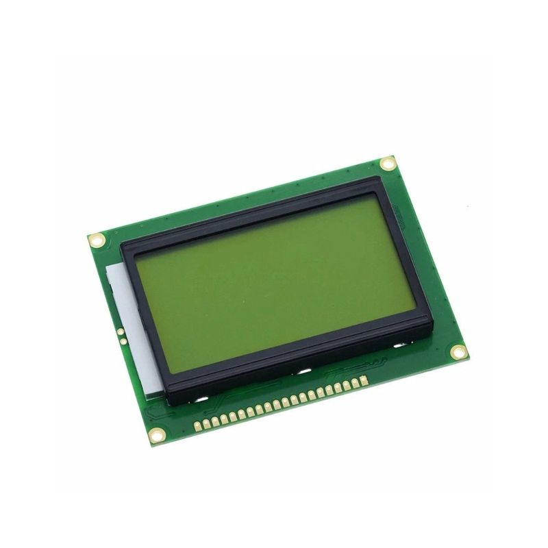 12864B Graphic Yellow Color Backlight LCD Display Module — view 3