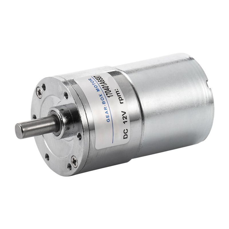 DC 12V 630RPM 37mm Diameter GB37 eccentric Shaft Geared full copper industrial grade motor — view 3