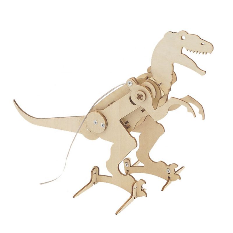 DIY 3D T-Rex Dinosaur Puzzle – Science & Education Assembly Kit — view 3