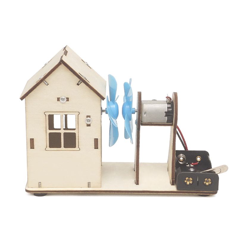 DIY Wind Power Station – Science Toy Model — view 3