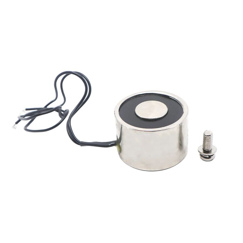 34x25mm 24V 25Kg 4W Circular Strong Industrial Electromagnet Lifting Magnet — view 2