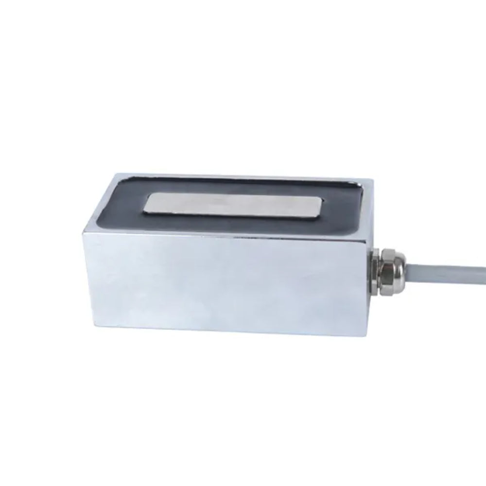 90 x 40 x 30mm DC 12V 100kg 7W Thick Rectangular Industrial strong Electromagnet with 7mm Mounting Hole — view 1