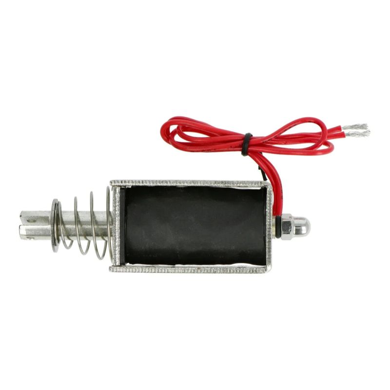 DC 12V Force 3.5N - 65N 36W Solenoid Pull Push long stroke 20mm Electromagnet Industrial Grade — view 3