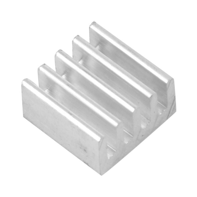Radiator Heat Sink 9x9x5mm Aluminum Block — view 1