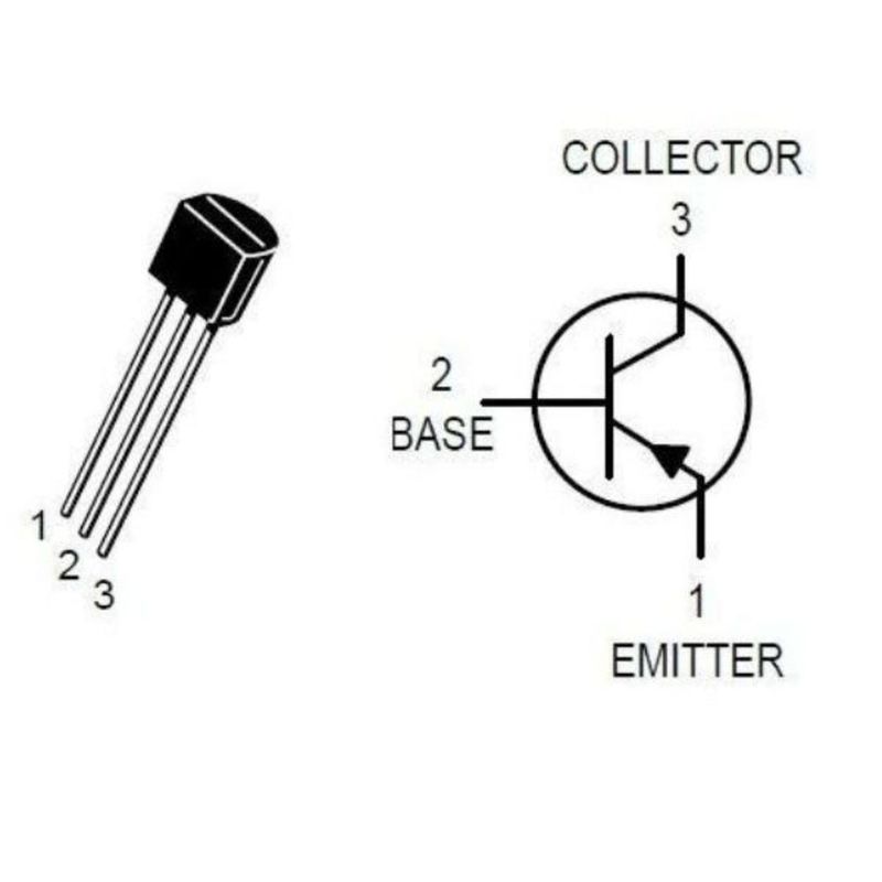 S9015 PNP Transistor — view 3