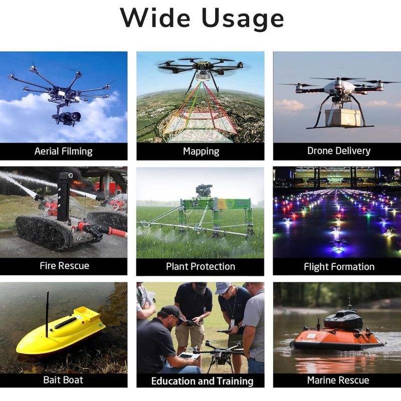 Radiolink: CrossFlight 10 Channels PWM Output OSD Module Integrated — view 3