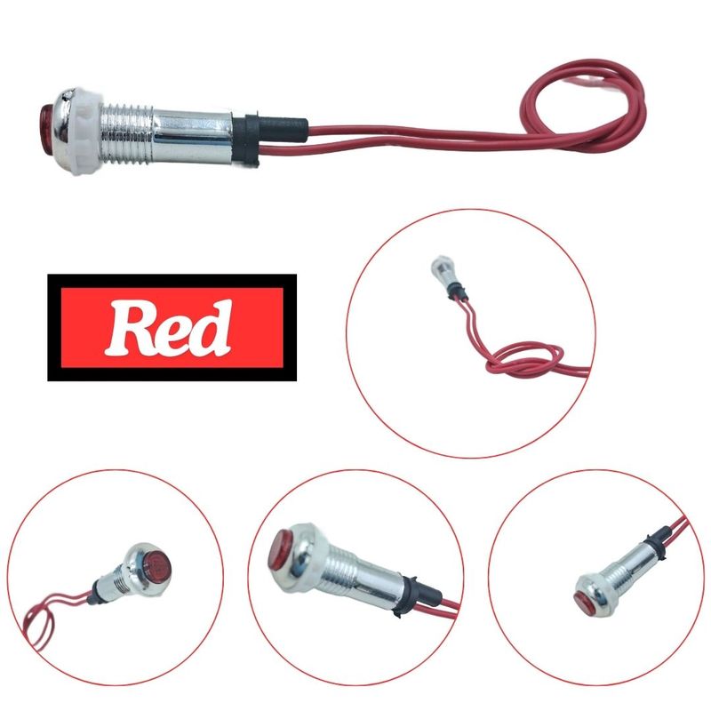 12-18V LED Indicator Light with Plastic Casing — view 2