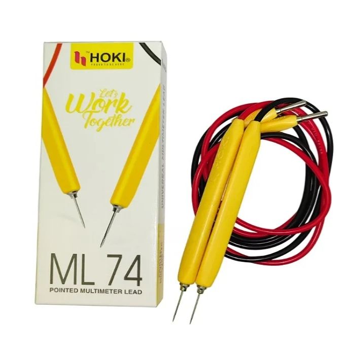 HOKI: ML-XX Long Pin Multimeter Lead Testing Probes — view 2
