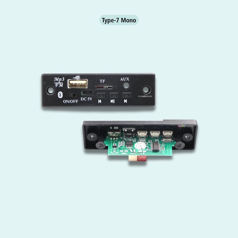 Bluetooth Audio Music Player Modules Frame [Without Display] — view 2